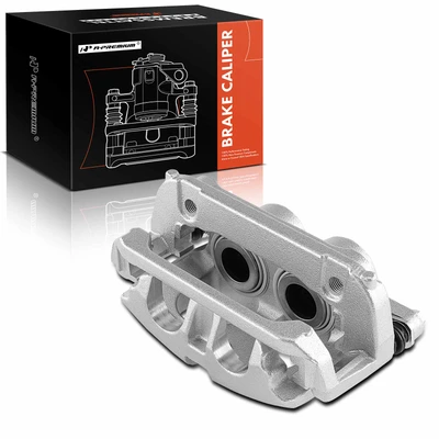 Front Passenger Disc Brake Caliper with bracket