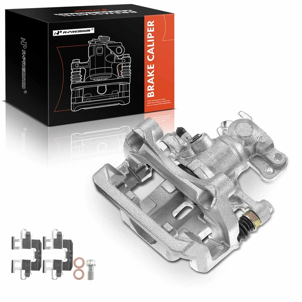 1-PC Brake Caliper, Rear Left Driver Side, 1-Piston, A-Premium APBC0116