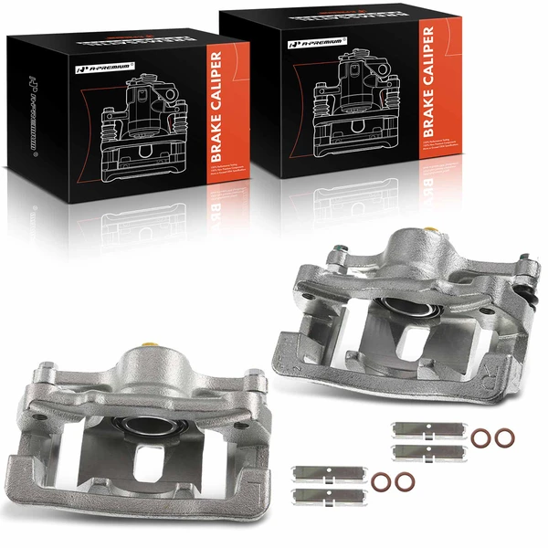 2-PC Brake Caliper, Rear Driver & Passenger, 1-Piston, A-Premium APBC0910