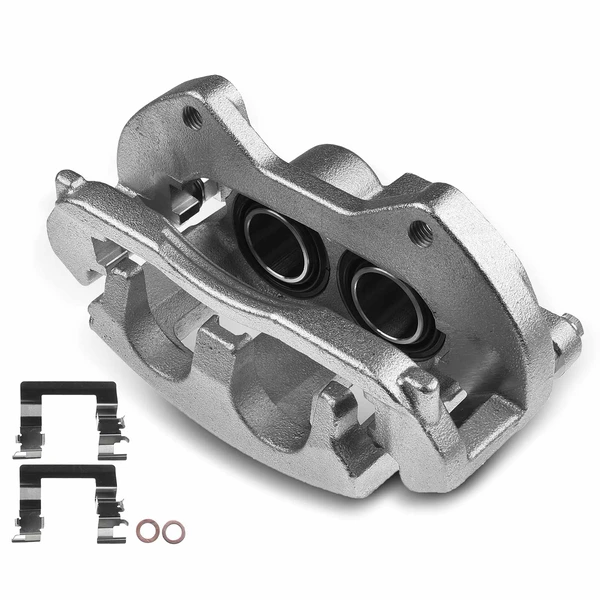 1-PC Brake Caliper, Front Left Driver Side, 2-Piston, A-Premium APBC1785