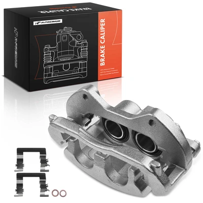 Front Passenger Brake Caliper with Bracket