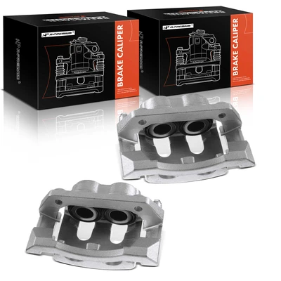 2 Pcs Rear Brake Caliper with Bracket