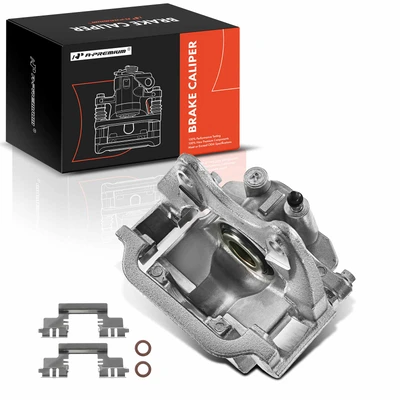 Rear Passenger Brake Caliper with Bracket