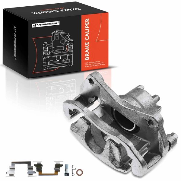2008-2017 Mitsubishi Lancer 1-Pc Brake Caliper Front Left Driver Side 1-Piston A-Premium APBC1796