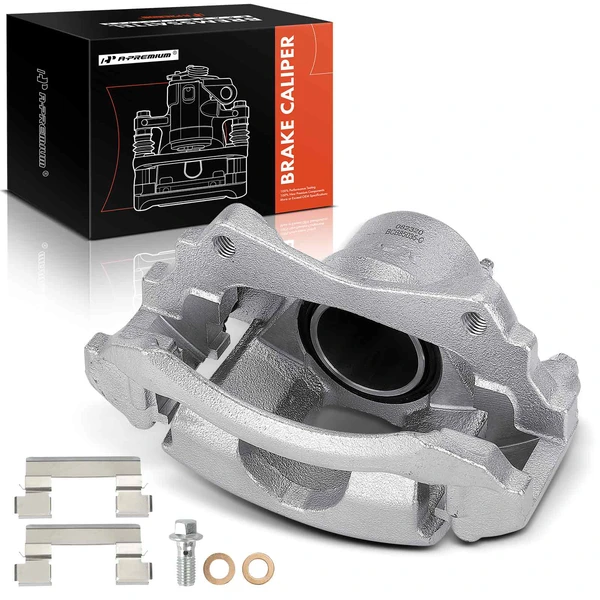 1-PC Brake Caliper, Front Right Passenger Side, 1-Piston, A-Premium APBC0159