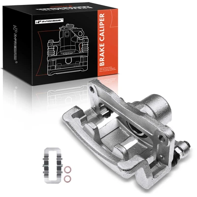 Rear Passenger Brake Caliper with Bracket