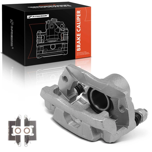 1-PC Brake Caliper, Rear Right Passenger Side, 1-Piston, A-Premium APBC0884