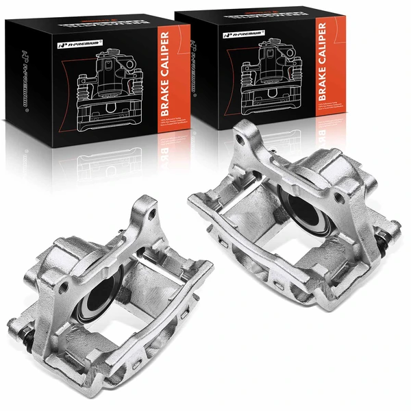 2009-2012 Dodge Journey 2-Pc Brake Caliper Front Driver & Passenger 1-Piston A-Premium APBC1806