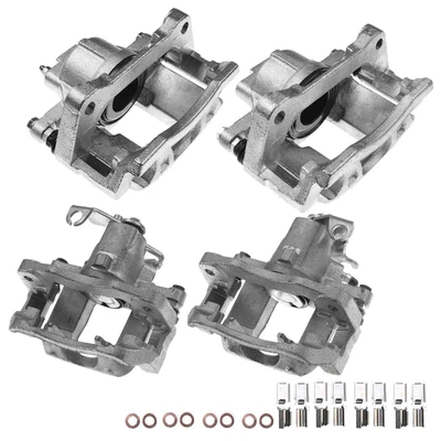 4 Pcs Front & Rear Disc Brake Calipers