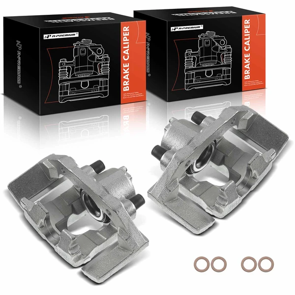 2007-2017 Lincoln Navigator 2-Pc Brake Caliper Rear Driver & Passenger 1-Piston A-Premium APBC0846