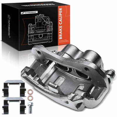 Front Passenger Brake Caliper with Bracket