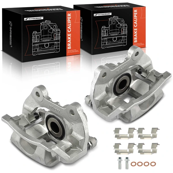 2008-2017 Buick Enclave 2-Pc Brake Caliper Rear Driver & Passenger 1-Piston A-Premium APBC0983