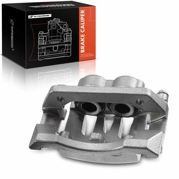 1-Pc Brake Caliper Rear Right Passenger Side 2-Piston A-Premium APBC0231