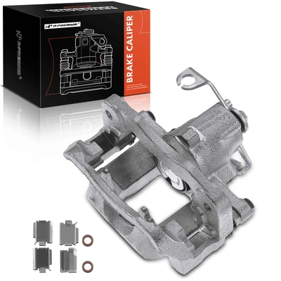 Rear Passenger Brake Caliper with Bracket