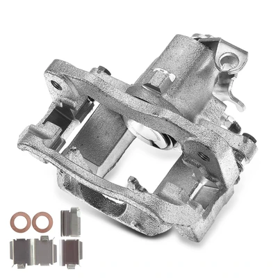Rear Driver Brake Caliper with Bracket