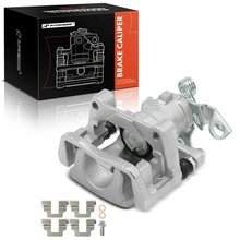 Rear Passenger Brake Caliper with Bracket