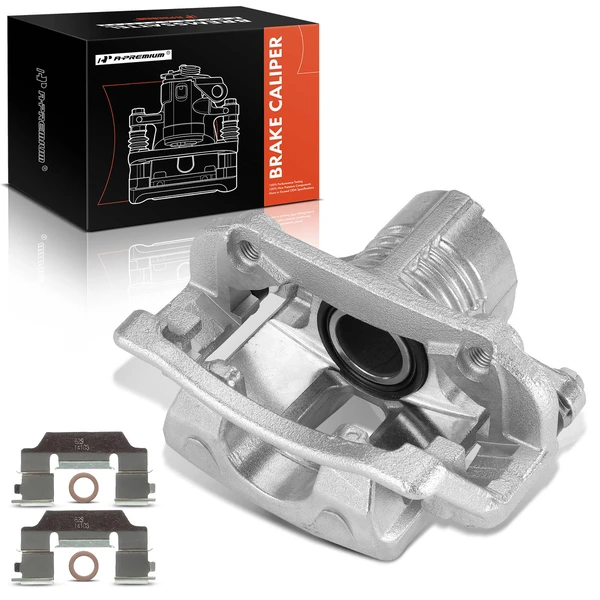 1-Pc Brake Caliper Rear Left Driver Side 1-Piston A-Premium APBC0686