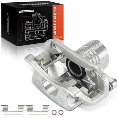 Rear Passenger Disc Brake Caliper with Bracket