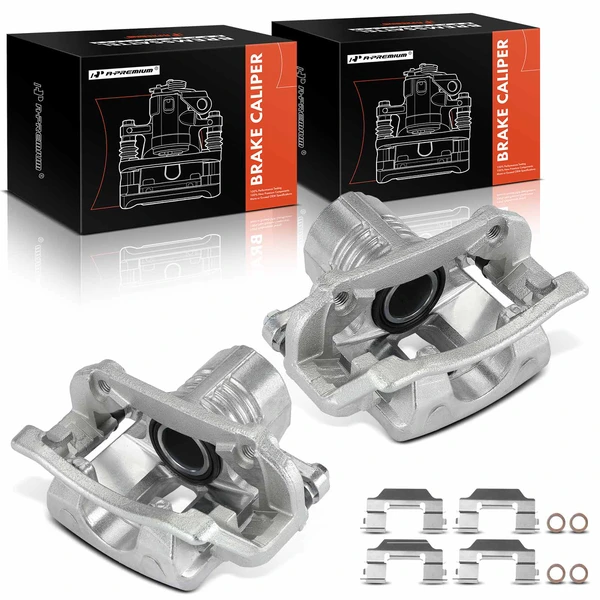 2-PC Brake Caliper, Rear Driver & Passenger, 1-Piston, A-Premium APBC1816