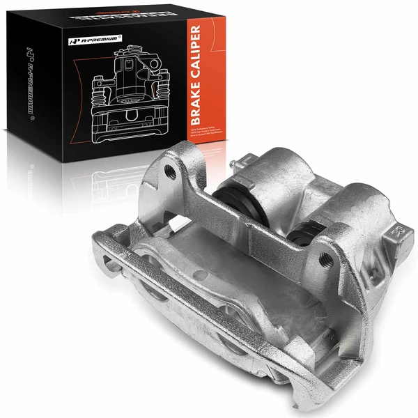 1-PC Brake Caliper, Front Right Passenger Side, 2-Piston, A-Premium APBC0239