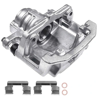 Rear Driver Brake Caliper with Bracket
