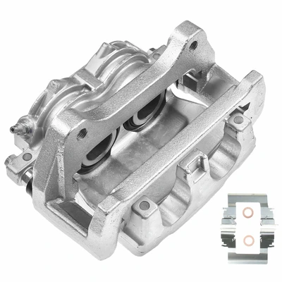 Front Passenger Brake Caliper with Bracket
