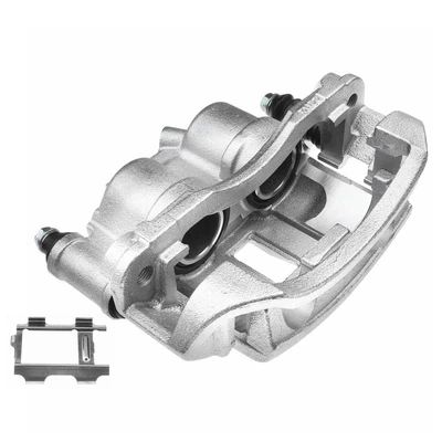 Rear Passenger Brake Caliper with Bracket