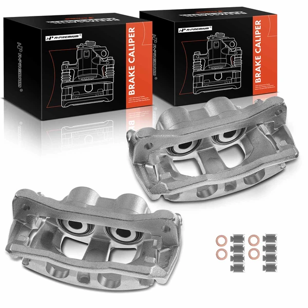 2011-2018 Ram 2500 2-Pc Brake Caliper Rear Driver & Passenger 2-Piston A-Premium APBC1028