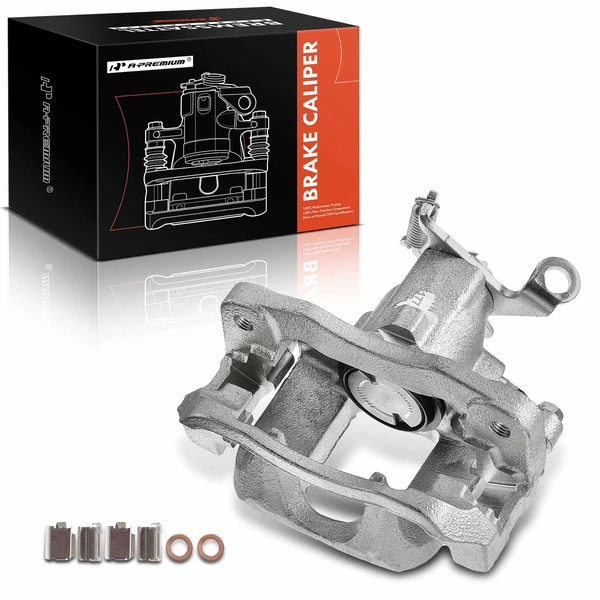 2009-2012 Dodge Journey 1-Pc Brake Caliper Rear Left Driver Side 1-Piston A-Premium APBC0389