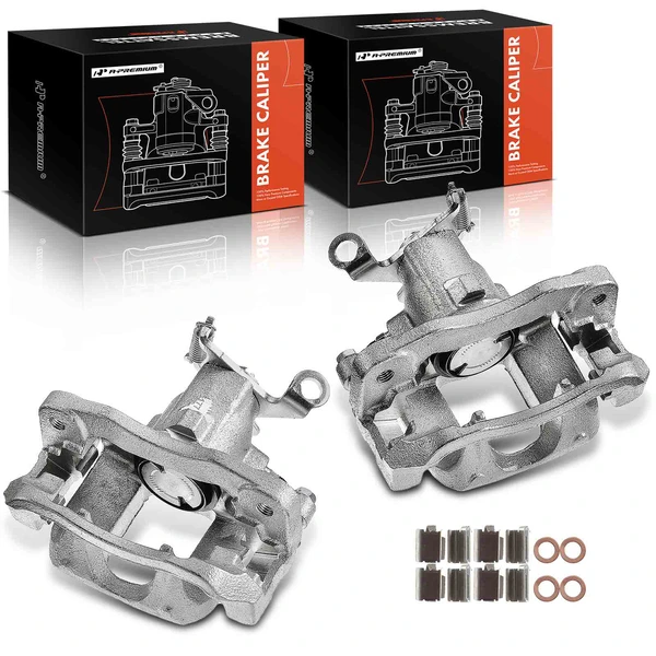 2009-2012 Dodge Journey 2-Pc Brake Caliper Rear Driver & Passenger 1-Piston A-Premium APBC0390