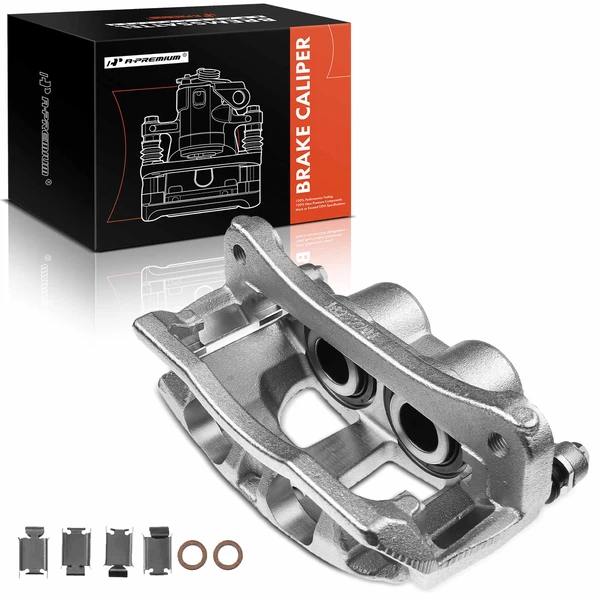 2011-2018 Ram 3500 1-Pc Brake Caliper Rear Left Driver Side 2-Piston A-Premium APBC1825