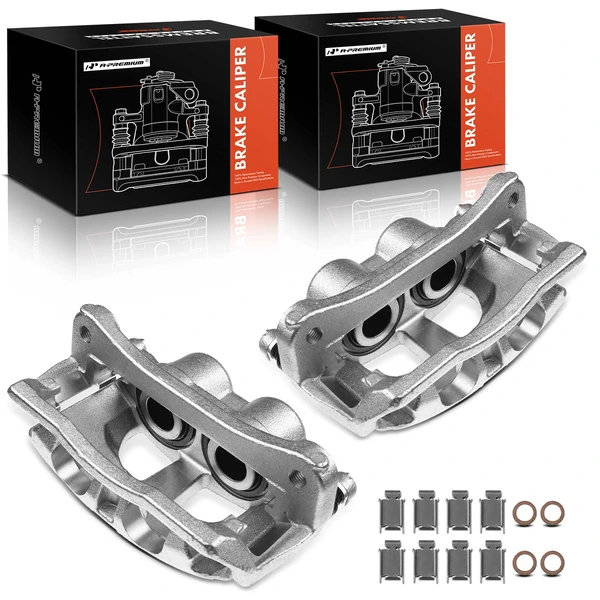 2009-2010 Dodge Ram 3500 2-Pc Brake Caliper Rear Driver & Passenger 2-Piston A-Premium APBC1826