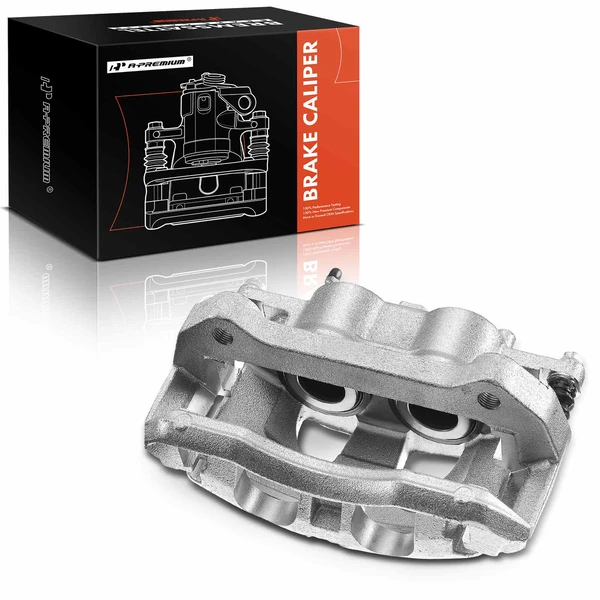 1-PC Brake Caliper, Front Right Passenger Side, 2-Piston, A-Premium APBC0191