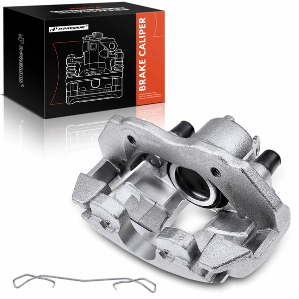 1-PC Brake Caliper, Front Right Passenger Side, 1-Piston, A-Premium APBC2640