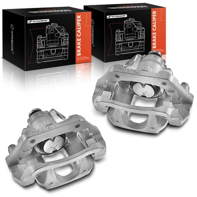 2 Pcs Rear Brake Caliper with Bracket