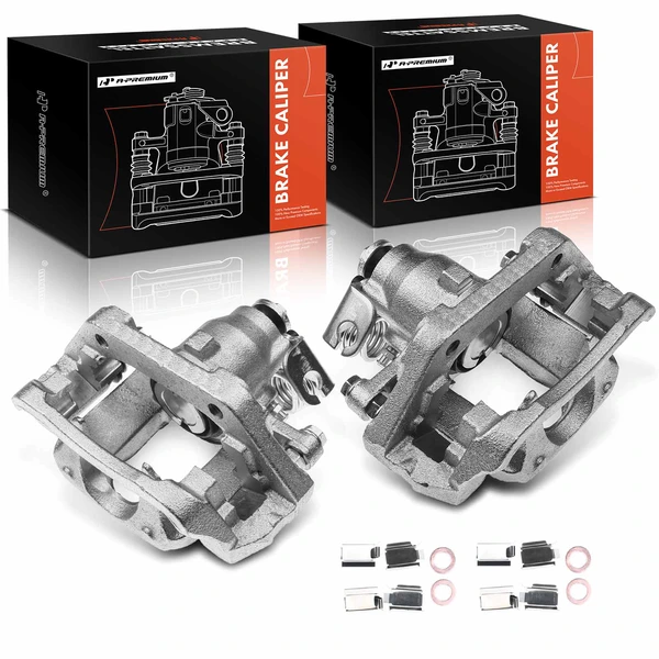 2-PC Brake Caliper, Rear Driver & Passenger, 1-Piston, A-Premium APBC1834