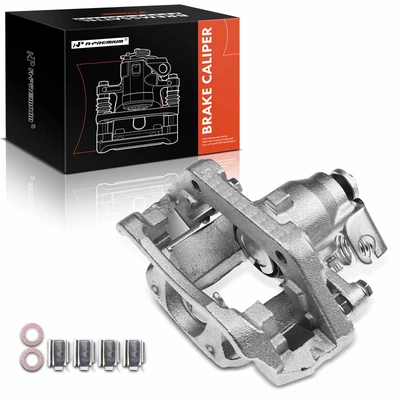 Rear Passenger Brake Caliper with Bracket