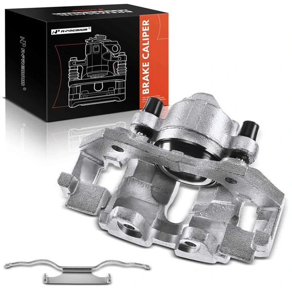 1-PC Brake Caliper, Front Left Driver Side, 1-Piston, A-Premium APBC1045