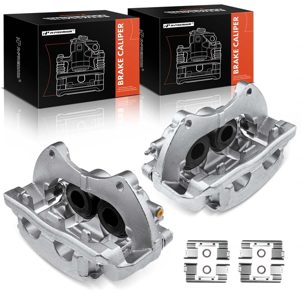 2-PC Brake Caliper, Front Driver & Passenger, 2-Piston, A-Premium APBC1837