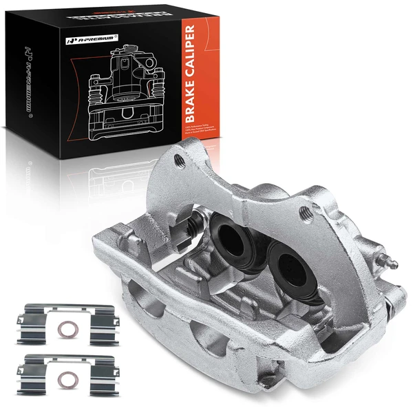 1-PC Brake Caliper, Front Right Passenger Side, 2-Piston, A-Premium APBC1838