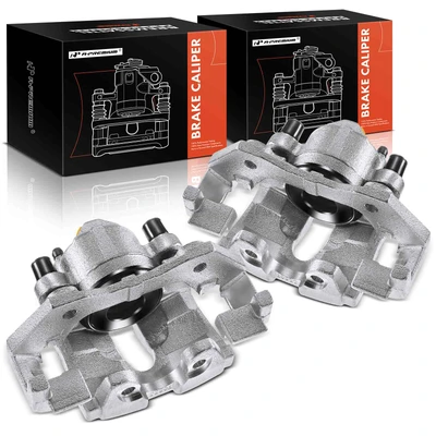 2011-2012 Ford Escape 2pc Brake Caliper Front Driver & Passenger 1-Piston A-Premium APBC1049