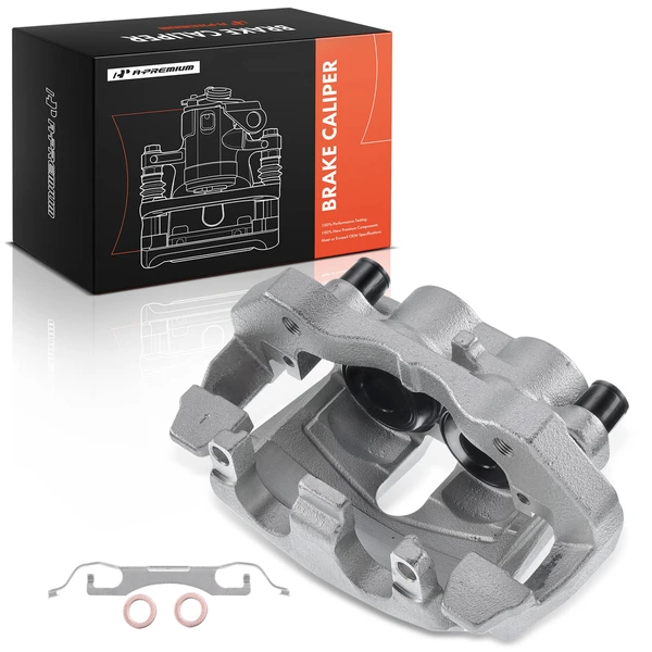 1-PC Brake Caliper, Front Right Passenger Side, 2-Piston, A-Premium APBC1294
