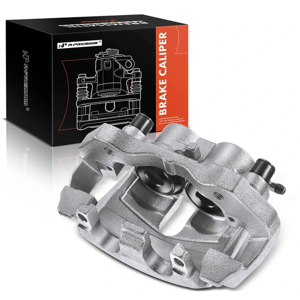 1-PC Brake Caliper, Front Left Driver Side, 2-Piston, A-Premium APBC1295
