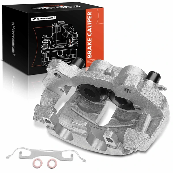 1-PC Brake Caliper, Front Left Driver Side, 2-Piston, A-Premium APBC2963