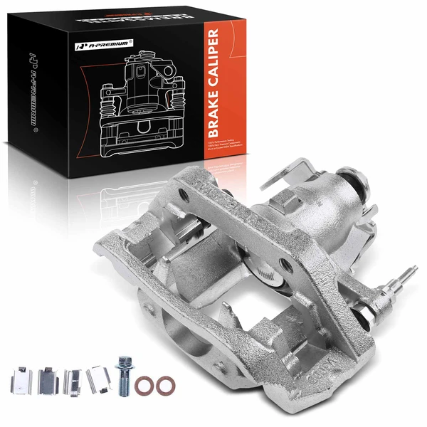 1-PC Brake Caliper, Rear Right Passenger Side, 1-Piston, A-Premium APBC0639