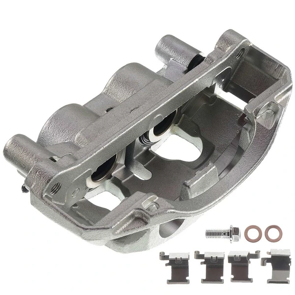 2011-2019 GMC Sierra 2500 HD 1-Pc Brake Caliper Front Left Driver Side 2-Piston A-Premium APBC0975