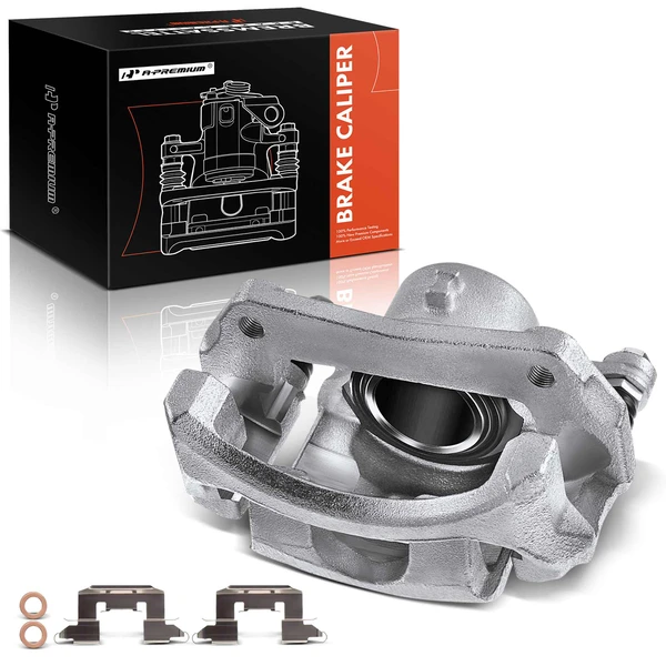 1-PC Brake Caliper, Front Right Passenger Side, 1-Piston, A-Premium APBC0726