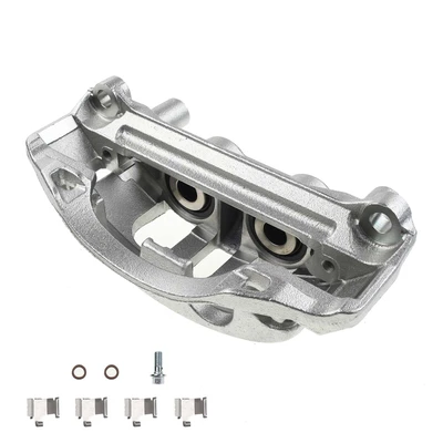 Rear Passenger Brake Caliper with Bracket