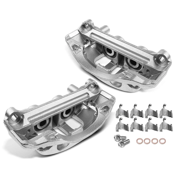 2011-2019 Chevrolet Silverado 2500 HD 2-Pc Brake Caliper Rear Driver & Passenger 2-Piston A-Premium APBC2643