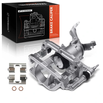 Rear Passenger Brake Caliper with Bracket